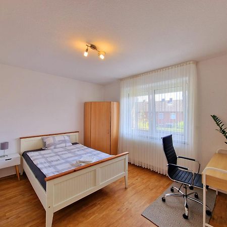 Ecocube Apartment2 Meppen14, Balkon, Kueche, Waschmaschine Buitenkant foto
