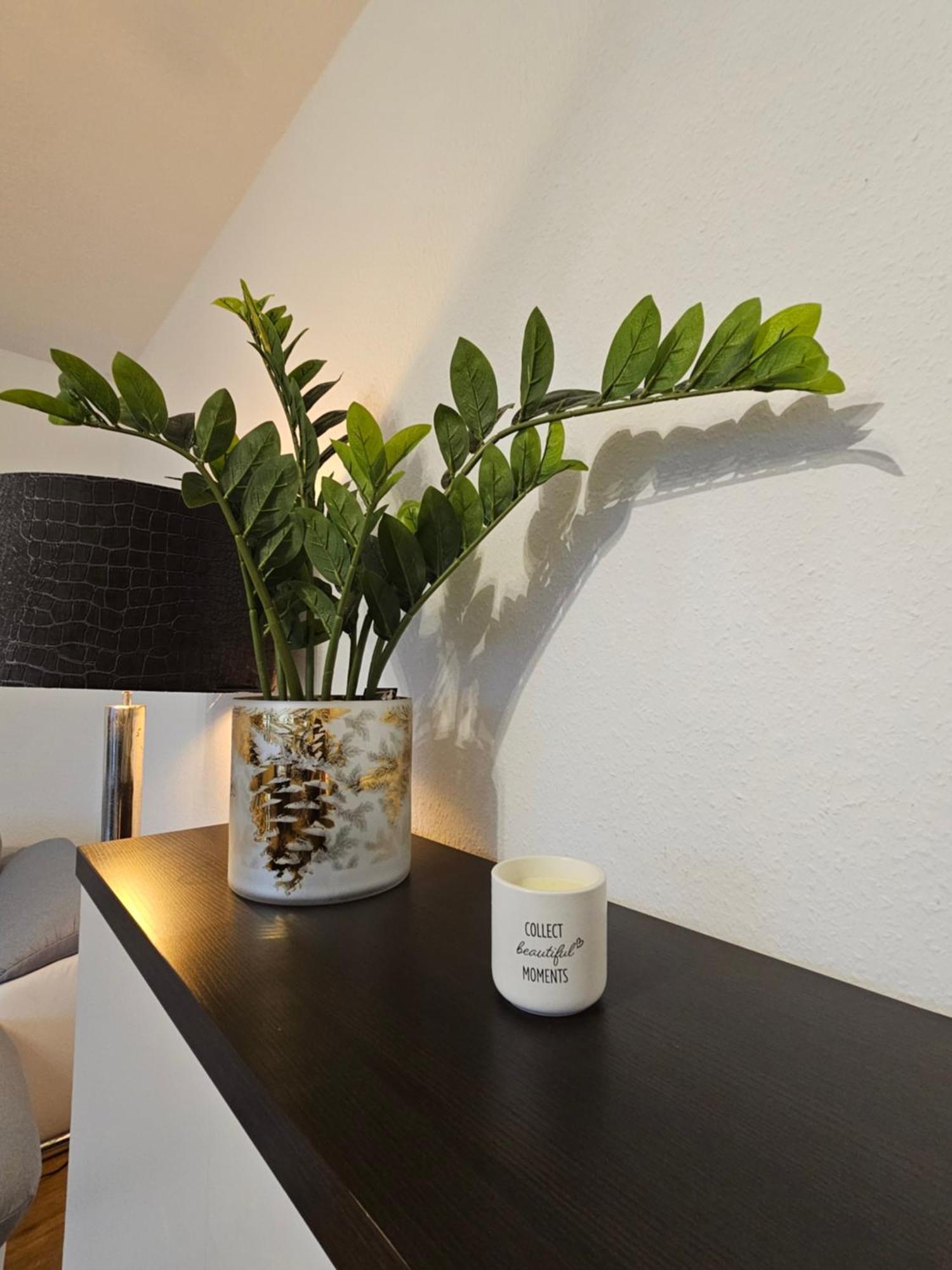 Ecocube Apartment2 Meppen14, Balkon, Kueche, Waschmaschine Kamer foto