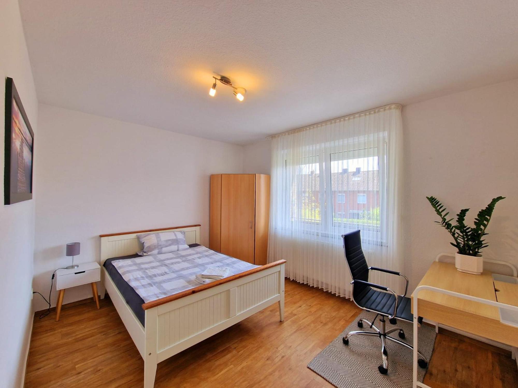 Ecocube Apartment2 Meppen14, Balkon, Kueche, Waschmaschine Buitenkant foto